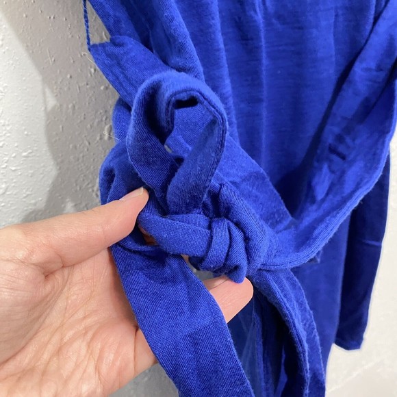 Icebreaker Womens Villa Dress Merino Wool Pullover Sleeveless V-Neck Blue Size M - Picture 6 of 11